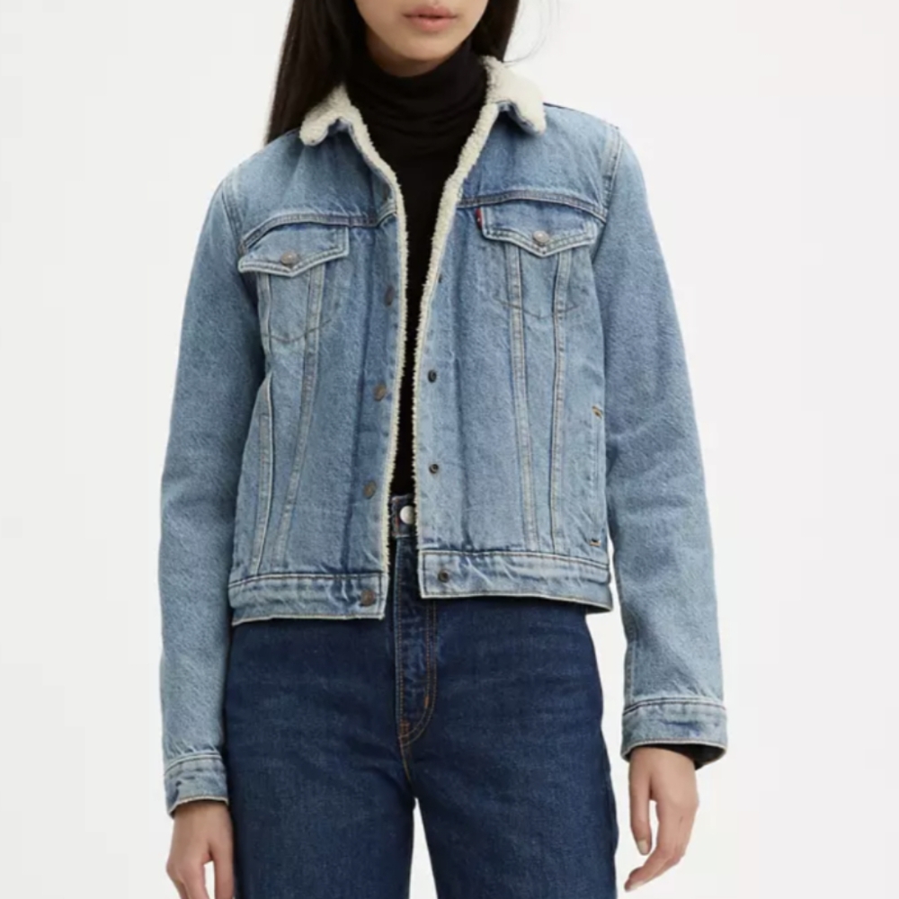 Levi's Original Sherpa Trucker Denim Jacket